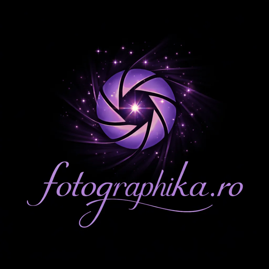 Logo elegant pentru Fotographika.ro